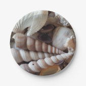 Zeeschelzucht, zomerstrand picknick, papieren Bord (Voorkant)