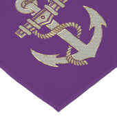 Zeeschepanker met zilver en gouden toon, vacht b korte tafelloper (Hoek)