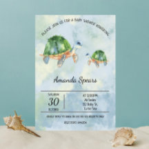 Zeeschildpad - Baby Shower