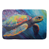 Zeeschildpad Badmat (Voorkant)