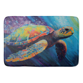 Zeeschildpad Badmat