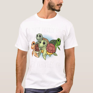 Zeeschildpad Cadeau Kinderen Vrouwen Onderwater Ze T-shirt