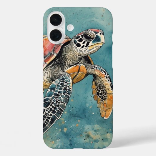 Zeeschildpad Case-Mate iPhone Case (Achterkant)