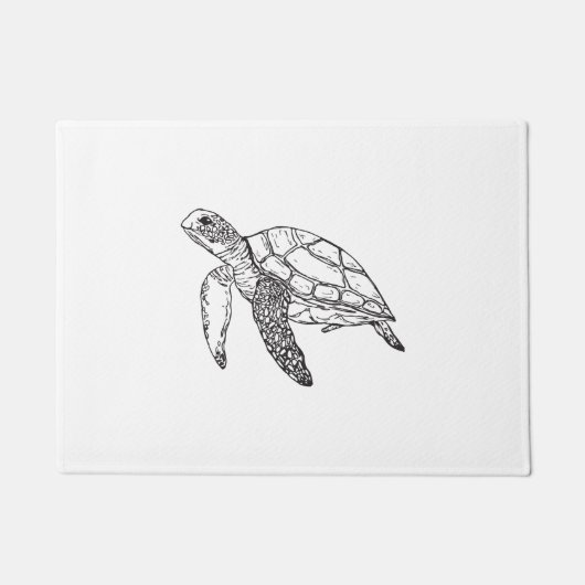 zeeschildpad Copy Copy Deurmat (Voorkant)