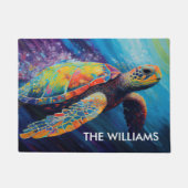 Zeeschildpad Deurmat (Voorkant)