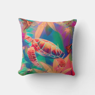 Zeeschildpad en engelvis kussen