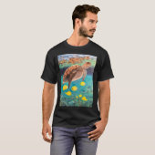 Zeeschildpad en Gele Tangs T-shirt (Voorkant volledig)