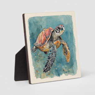 Zeeschildpad Fotoplaat