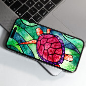 Zeeschildpad Helder Tropisch iPhone Hoesje