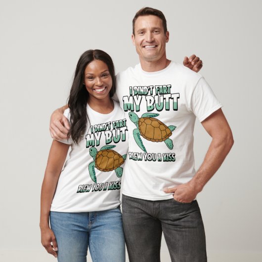 Zeeschildpad Humoristisch T-shirt (Unisex)