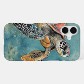 Zeeschildpad iPhone Hoesje (Achterkant horizontaal)
