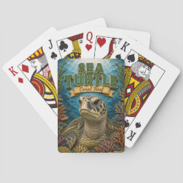 Zeeschildpad Koraalrif POPCUT Pokerkaarten