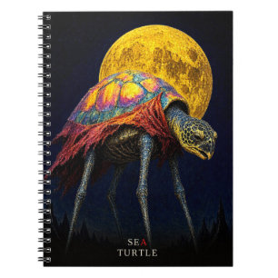 Zeeschildpad Korte Cape gotische Surrealist Notitieboek
