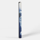 Zeeschildpad Kunst Strand Nautical Shibori Patroon iPhone Hoesje (Rechterkant)