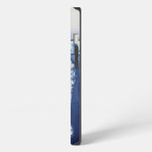 Zeeschildpad Kunst Strand Nautical Shibori Patroon iPhone Hoesje (Linkerkant)