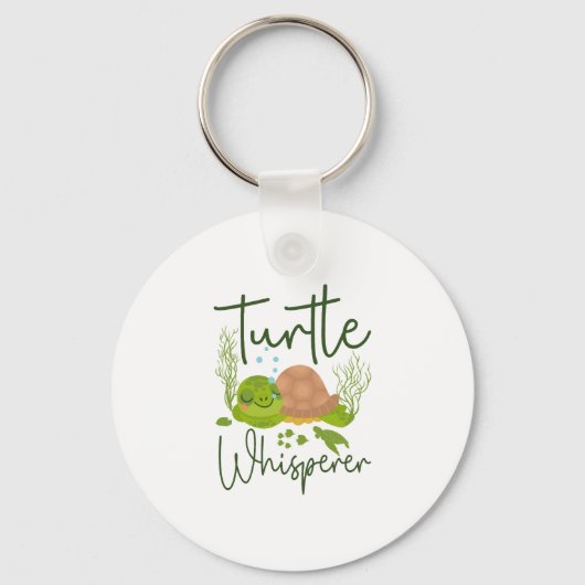 Zeeschildpad Landschildpad Schildpad Sleutelhanger (Voorkant)
