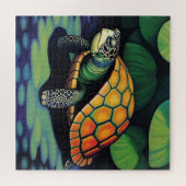 Zeeschildpad Legpuzzel (Horizontaal)