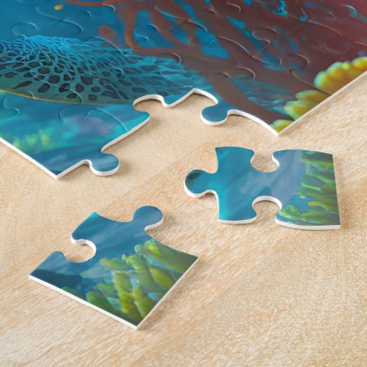 Zeeschildpad Legpuzzel (Zijkant)
