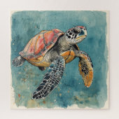 Zeeschildpad Legpuzzel (Verticaal)