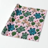 Zeeschildpad Liefhebber Cadeau, Mooie Schildpad Pa Cadeaupapier (Uitgerold)