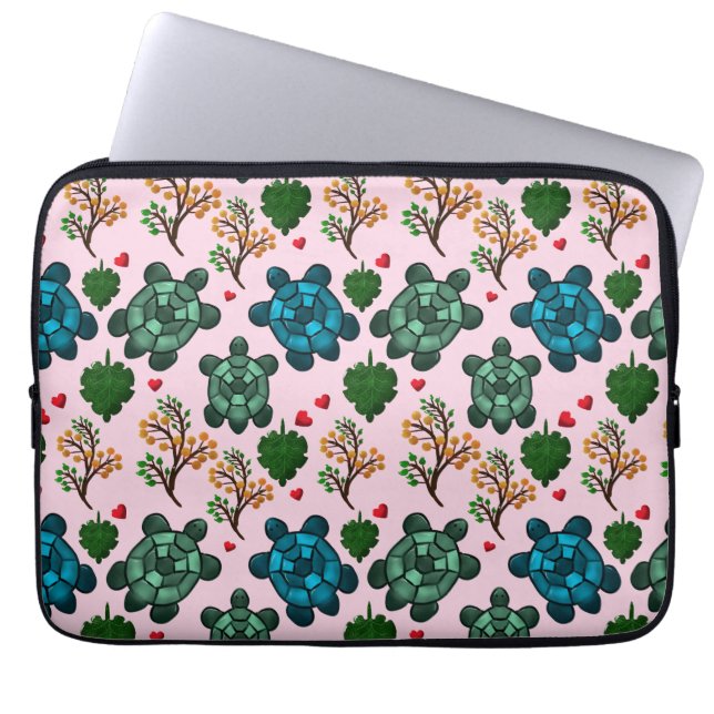 Zeeschildpad Liefhebber Cadeau, Mooie Schildpad Pa Laptop Sleeve (Voorkant)