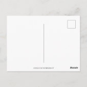 Zeeschildpad Lijnkunst – Minimalistisch Zee Dier Briefkaart (Achterkant)