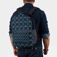 Zeeschildpad & Lotus Bloem Patroon