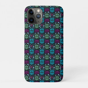 Zeeschildpad & Lotus Bloem Patroon Case-Mate iPhone Case