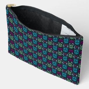 Zeeschildpad & Lotus Bloem Patroon Etui