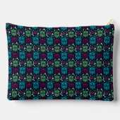 Zeeschildpad & Lotus Bloem Patroon Etui (Achterkant)