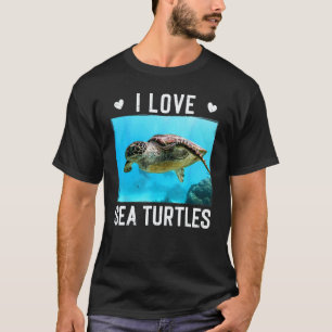 Zeeschildpad Mariene Biologie Duiker Zeeschildpad T-shirt