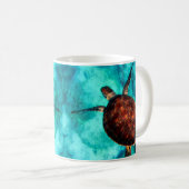 Zeeschildpad Marienleven Koffiemok (Voorkant rechts)