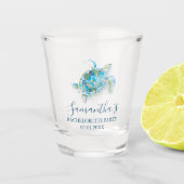 Zeeschildpad Meisjesweekend Weekend Shot Glas (Voorkant)
