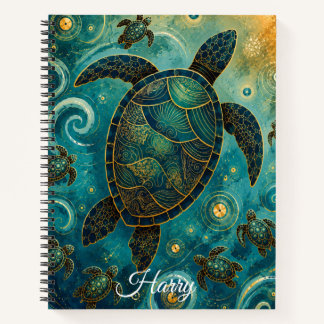 zeeschildpad, notitieboek
