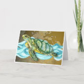 Zeeschildpad Notitiekaart (Voorkant)
