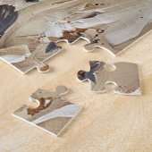 Zeeschildpad op het Strand Legpuzzel (Zijkant)