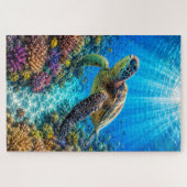 Zeeschildpad Paradijs Puzzel (Horizontaal)