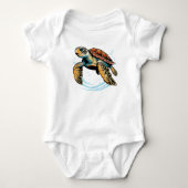 Zeeschildpad Romper (Voorkant)
