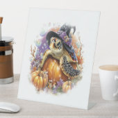 Zeeschildpad Shirt Zee Halloween Reclamebord Met Voetstuk (Insitu)