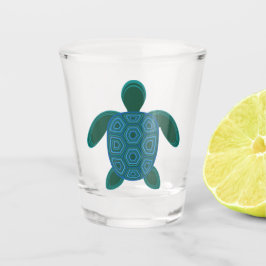 Zeeschildpad Shot Glas