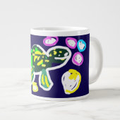 Zeeschildpad spelen grote koffiekop (Voorkant rechts)