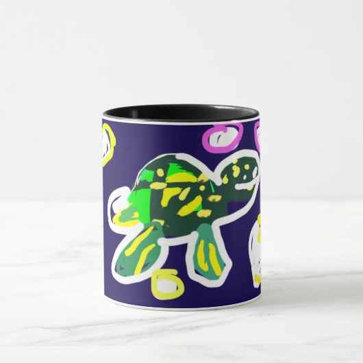 Zeeschildpad spelen mok (Midden)