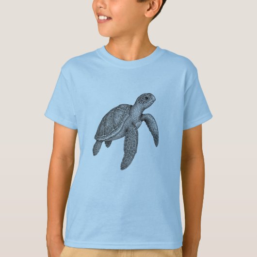 Zeeschildpad t-shirt (Voorkant)