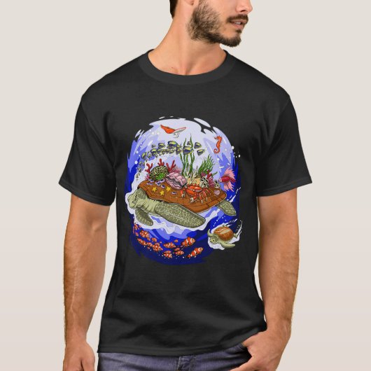 Zeeschildpad T-shirt (Voorkant)