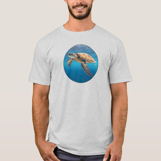 Zeeschildpad T-shirt (Voorkant)