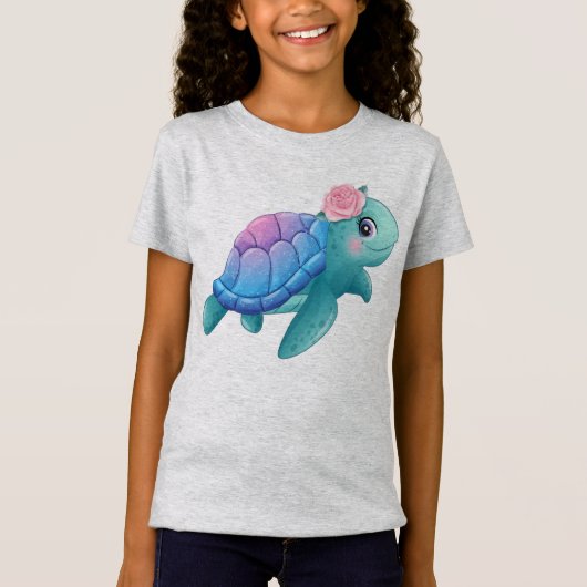 Zeeschildpad T-shirt (Voorkant)