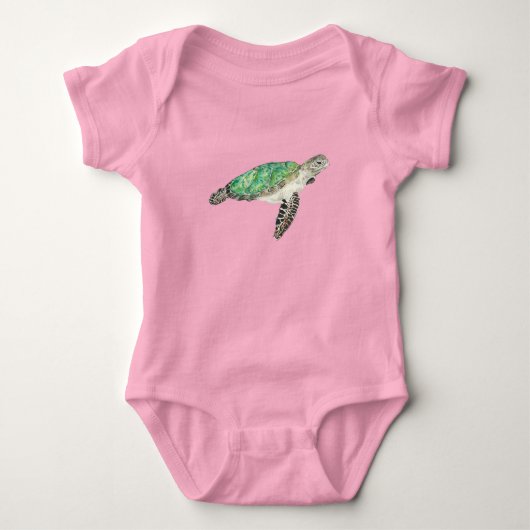 Zeeschildpad T-shirt (Voorkant)