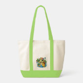 Zeeschildpad Tote Bag (Achterkant)