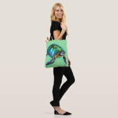 Zeeschildpad tote bag (Op model)