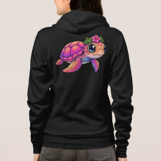 Zeeschildpad Volwassene Ritssluiting Hoodie